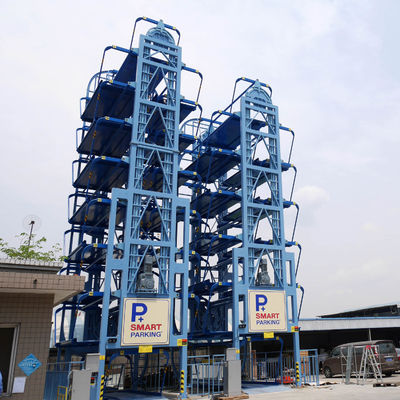 جودة  16 Trays Smart Parking Solution garage With Automatic Electric Charging 60 KW مصنع